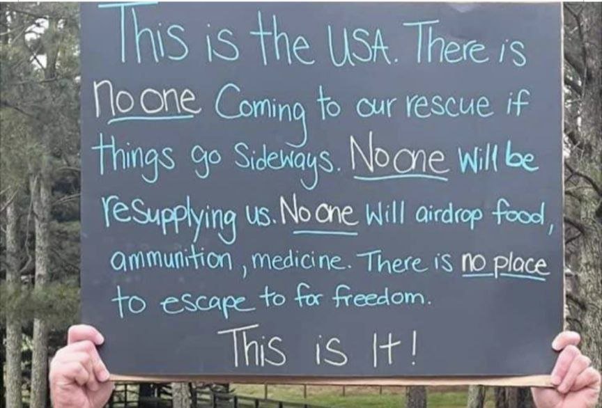 Nobody is Coming to Save You (America) - FDO Industries