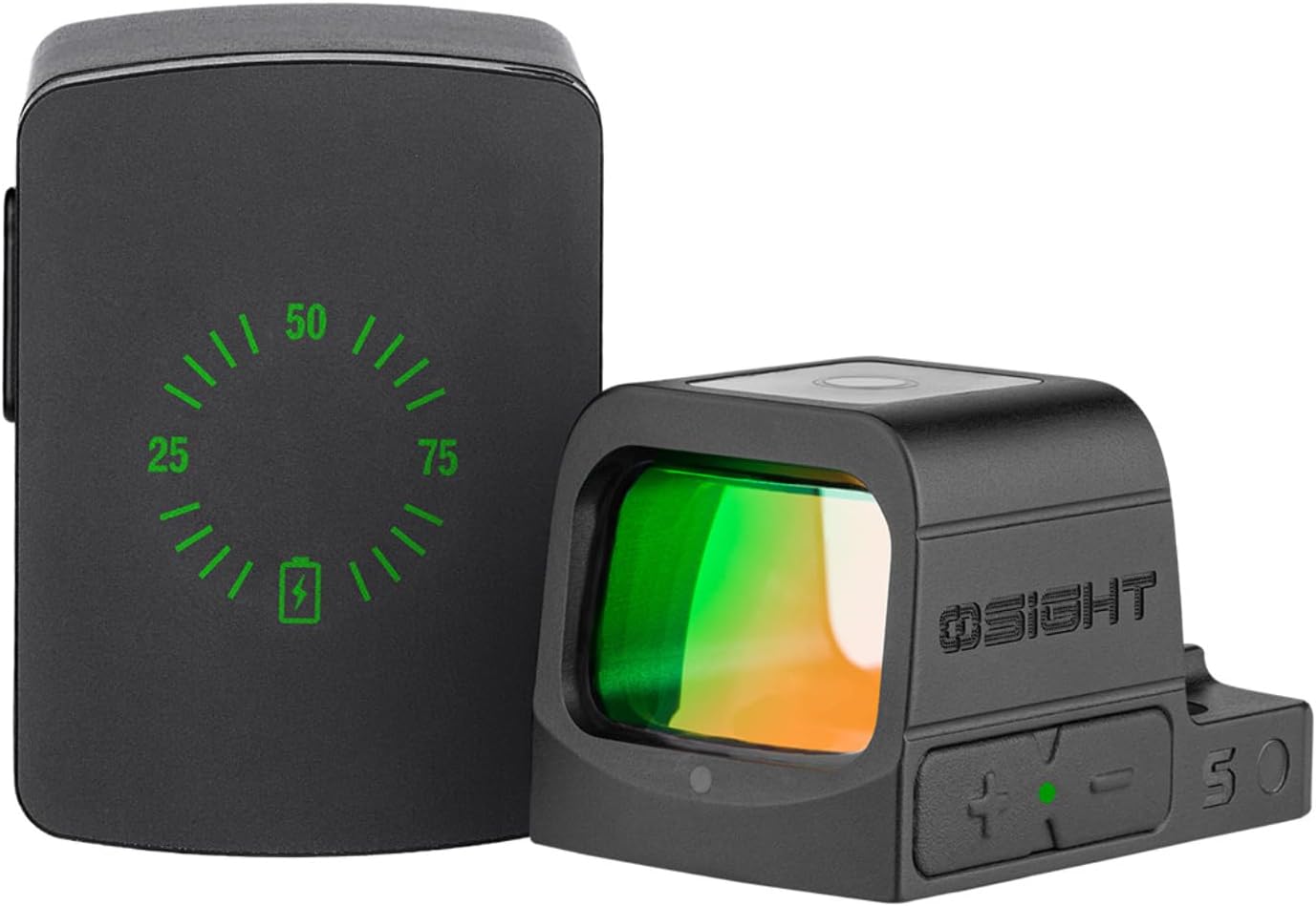 Olight Osight S 2 MOA Red Dot Sight - 32 MOA Circle - Recharging Cover - FDO Industries