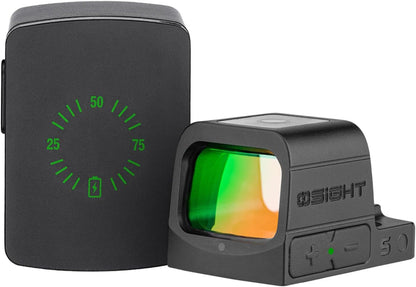 Olight Osight S 2 MOA Red Dot Sight - 32 MOA Circle - Recharging Cover - FDO Industries